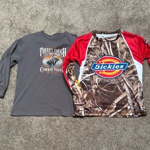 Dickies PBR Bullfighter Jersey and Cowboy Hardware Long sleeve Tee